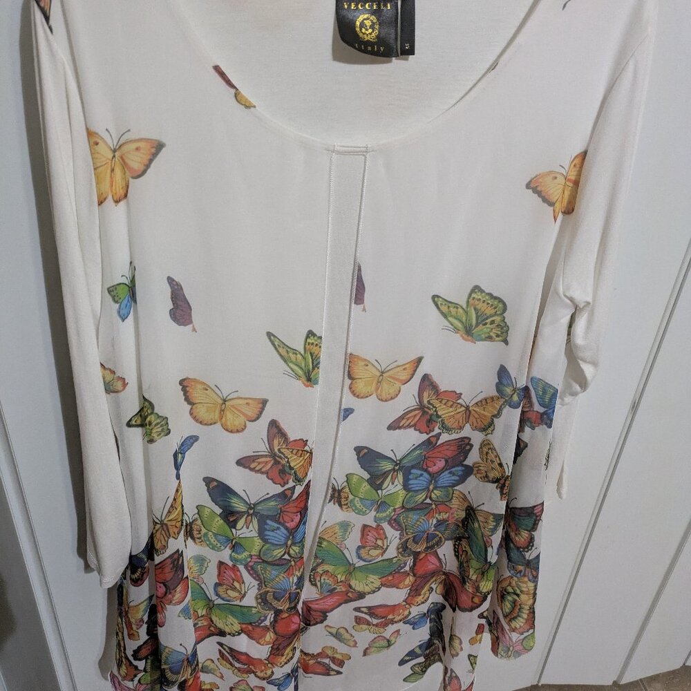 Beautiful Women's Butterfly blouse.